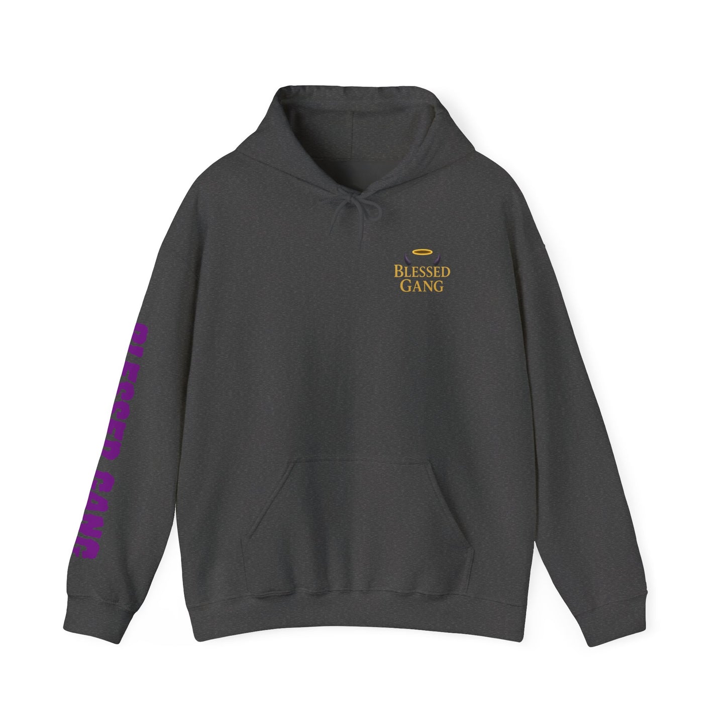 Blessed Mind Demon Grind Hoodie | Unisex Sweatshirt, Cozy Layering, Gift for Creatives, Everyday Wear, Street Style