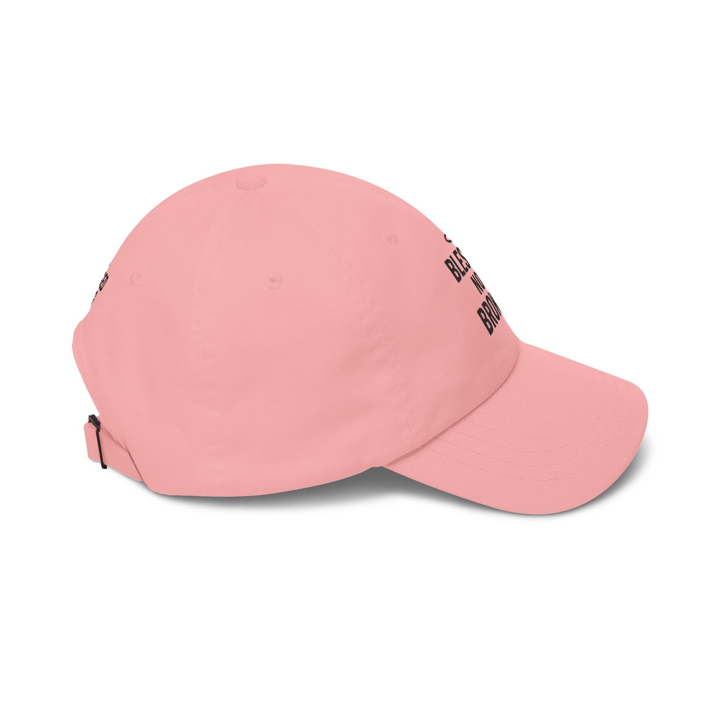 Dad Cap — "Blessed Not Broken" Embroidered Baseball Hat