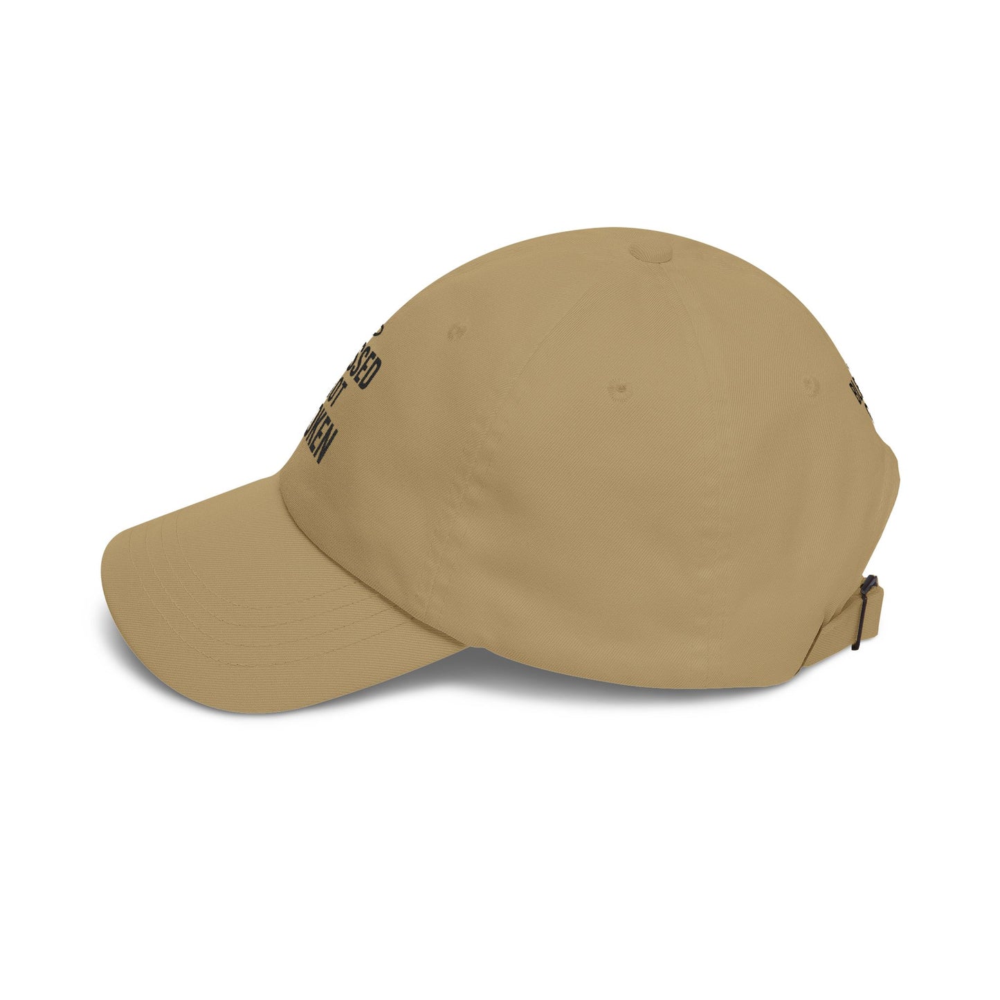Dad Cap — "Blessed Not Broken" Embroidered Baseball Hat
