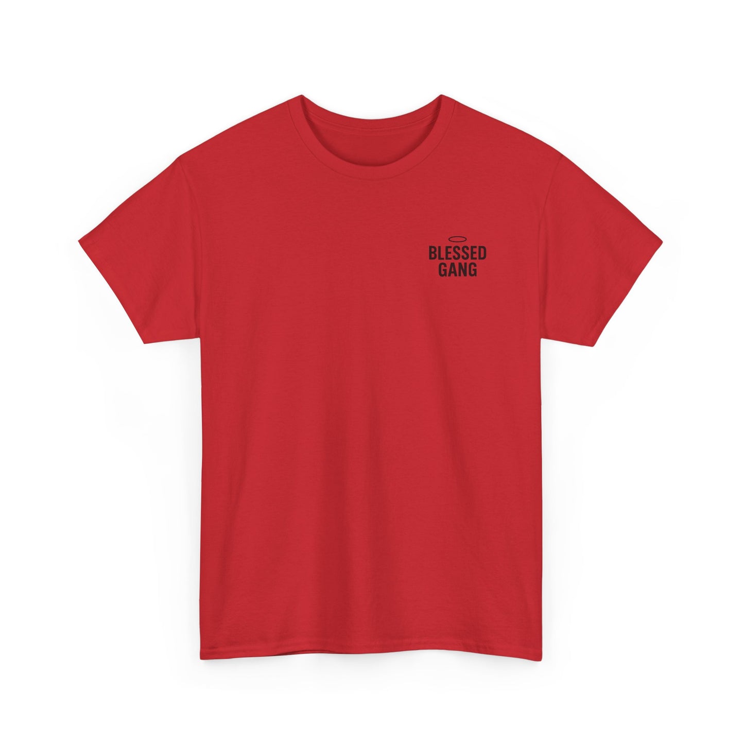 Unisex Heavy Cotton Tee - Blessed Gang, Blessed Not Broken - Casual Wear, Inspirational Gift, Faith-Based Apparel, Motivational [...]