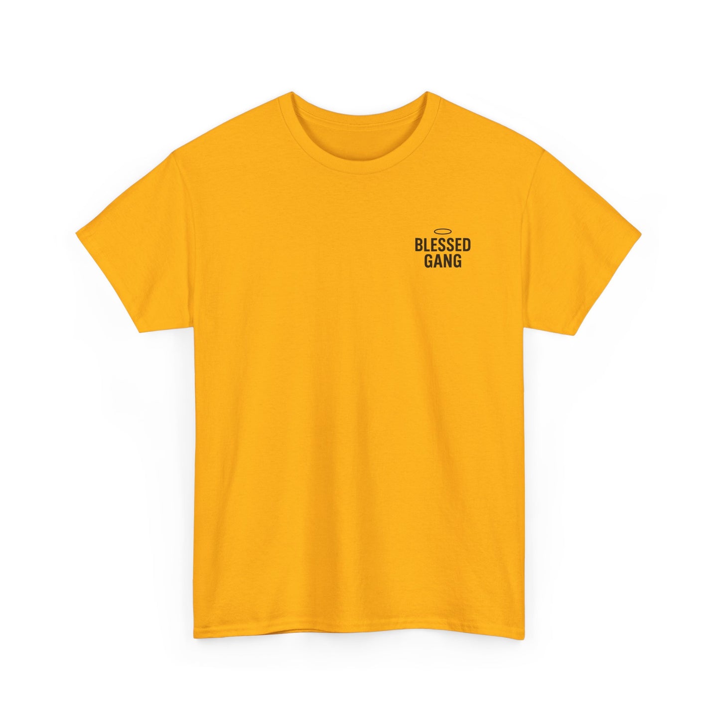 Unisex Heavy Cotton Tee - Blessed Gang, Blessed Not Broken - Casual Wear, Inspirational Gift, Faith-Based Apparel, Motivational [...]