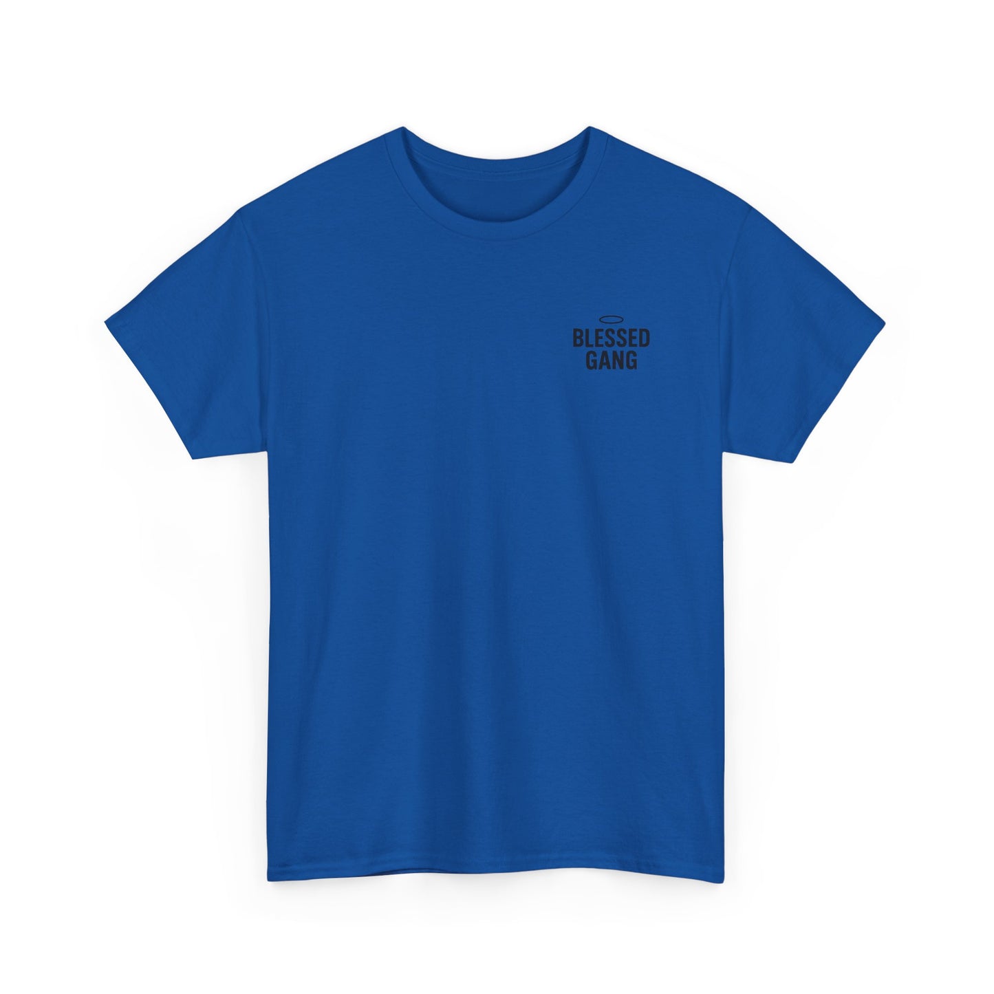 Unisex Heavy Cotton Tee - Blessed Gang, Blessed Not Broken - Casual Wear, Inspirational Gift, Faith-Based Apparel, Motivational [...]