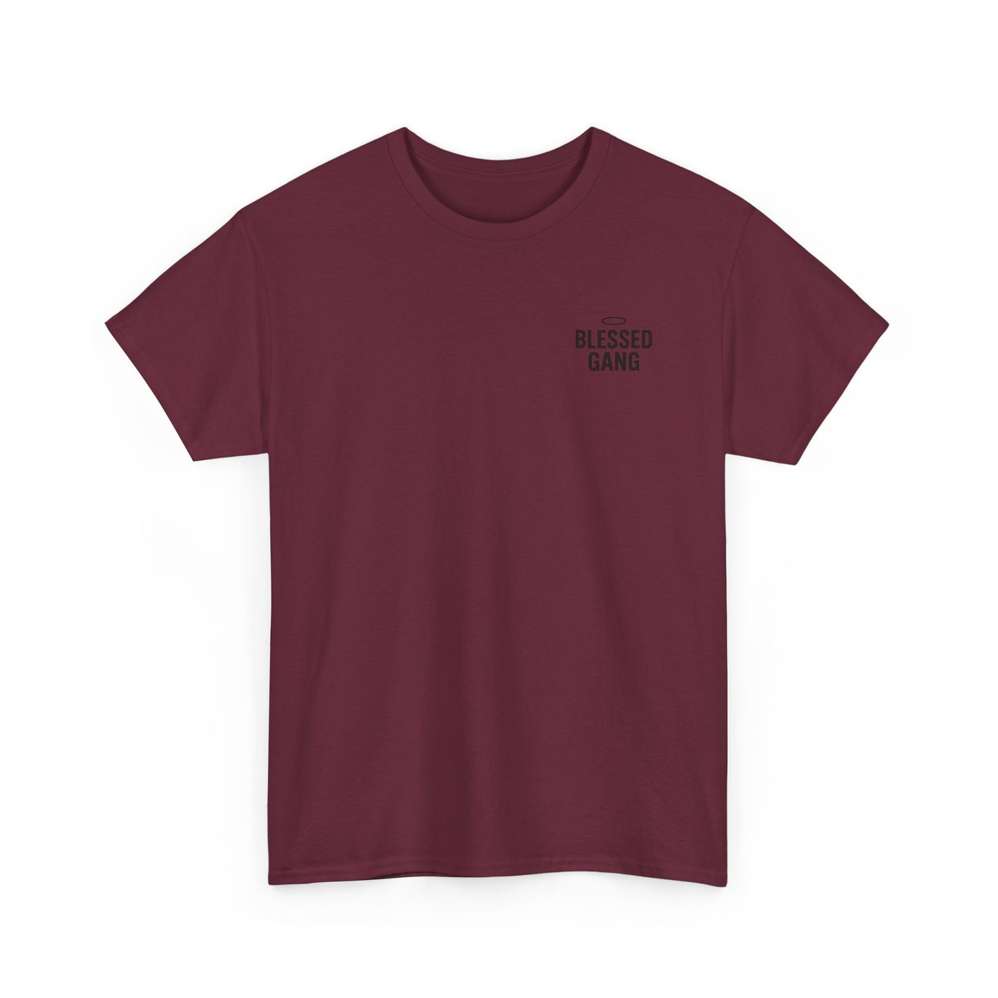 Unisex Heavy Cotton Tee - Blessed Gang, Blessed Not Broken - Casual Wear, Inspirational Gift, Faith-Based Apparel, Motivational [...]