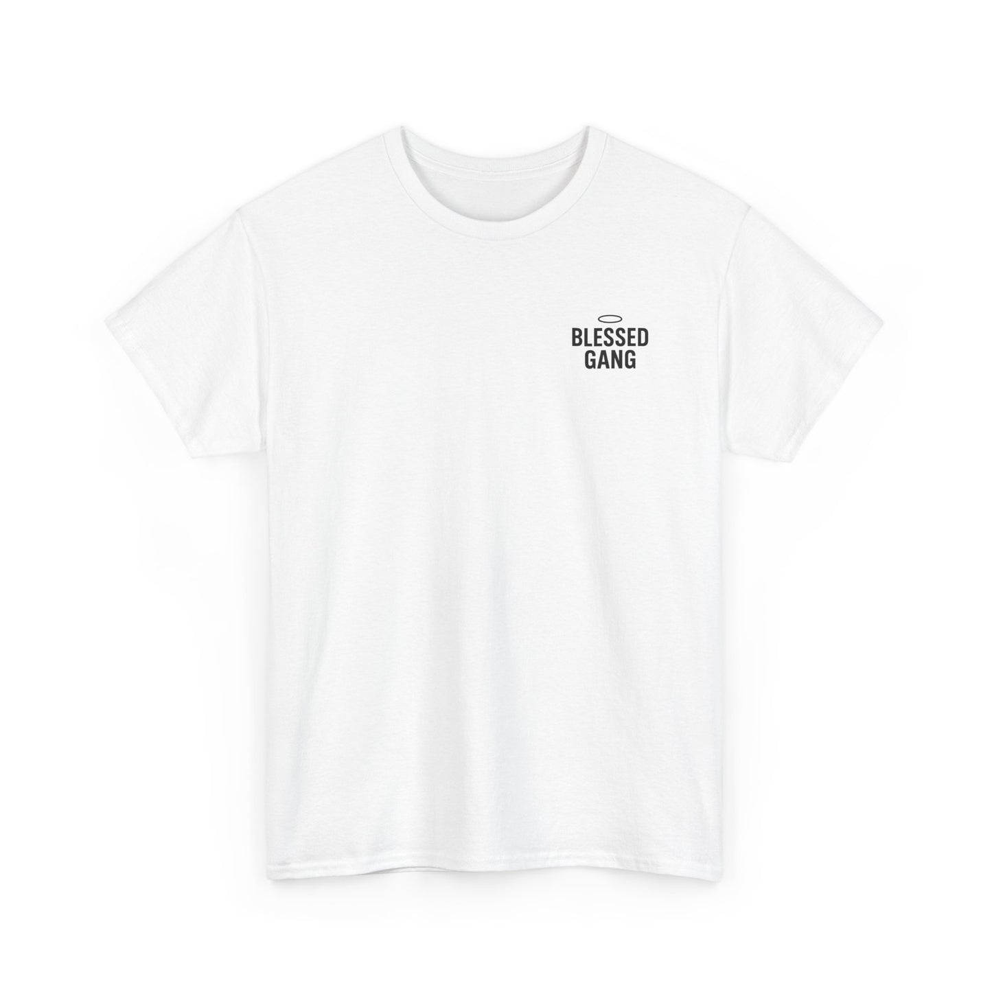 Unisex Heavy Cotton Tee - Blessed Gang, Blessed Not Broken - Casual Wear, Inspirational Gift, Faith-Based Apparel, Motivational [...]