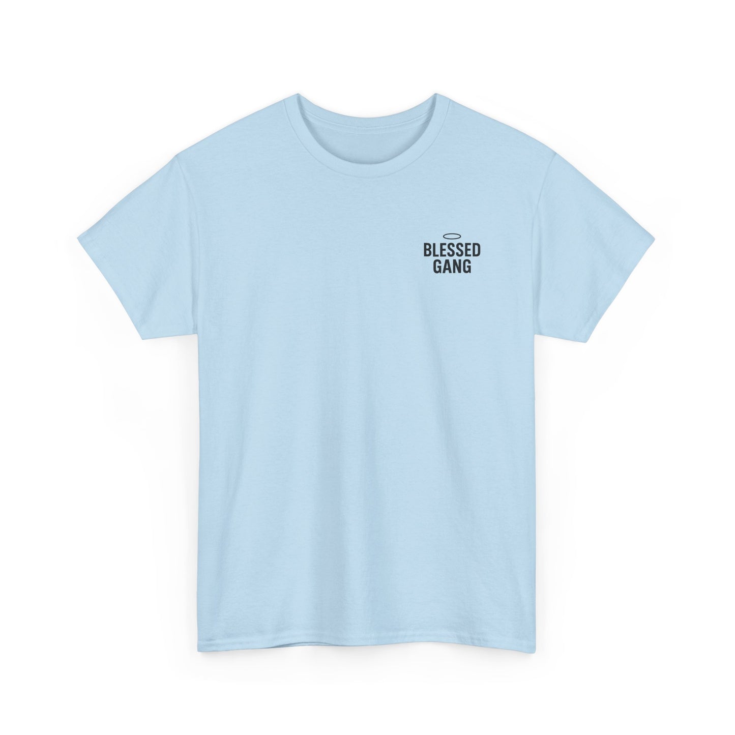 Unisex Heavy Cotton Tee - Blessed Gang, Blessed Not Broken - Casual Wear, Inspirational Gift, Faith-Based Apparel, Motivational [...]