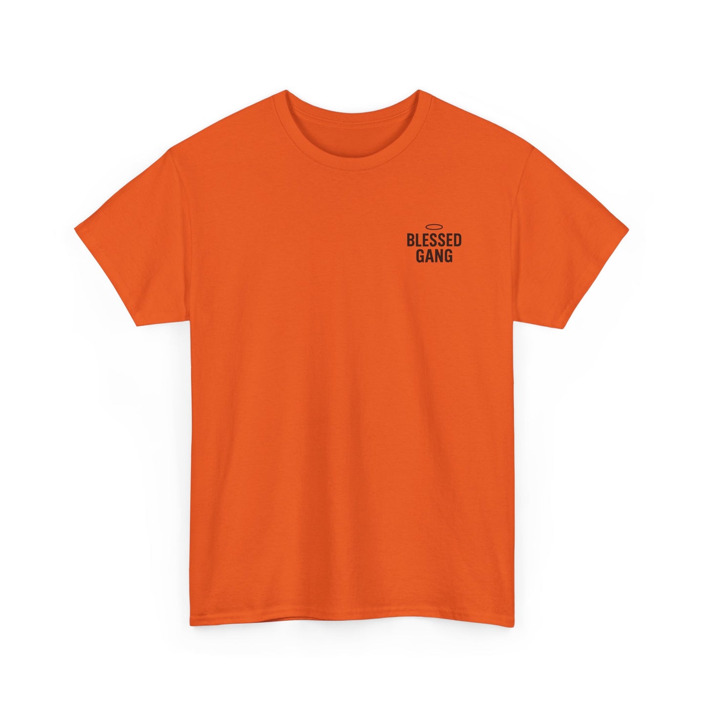 Unisex Heavy Cotton Tee - Blessed Gang, Blessed Not Broken - Casual Wear, Inspirational Gift, Faith-Based Apparel, Motivational [...]