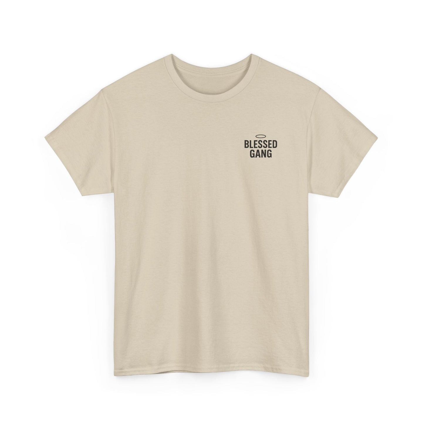 Unisex Heavy Cotton Tee - Blessed Gang, Blessed Not Broken - Casual Wear, Inspirational Gift, Faith-Based Apparel, Motivational [...]