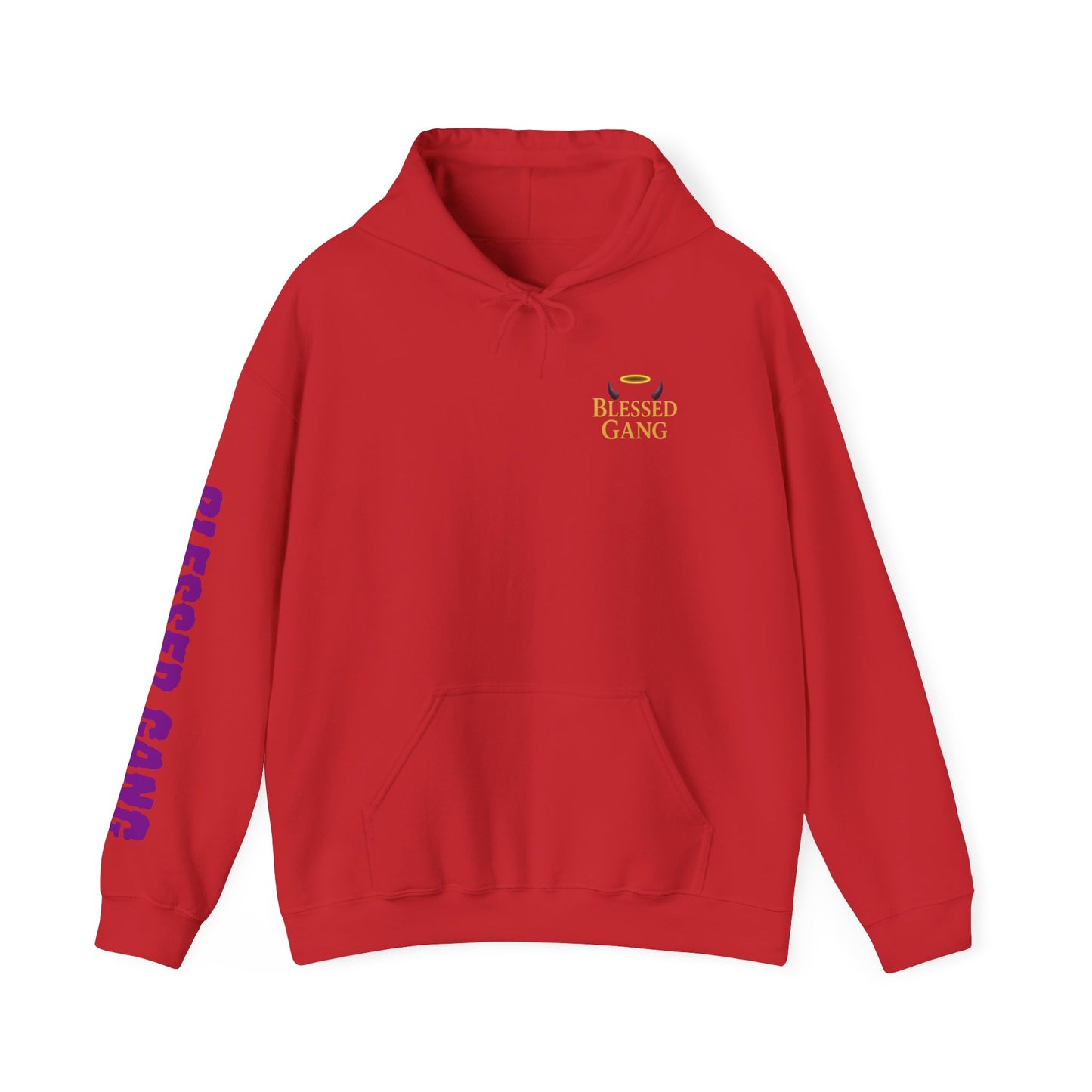 Blessed Mind Demon Grind Hoodie | Unisex Sweatshirt, Cozy Layering, Gift for Creatives, Everyday Wear, Street Style