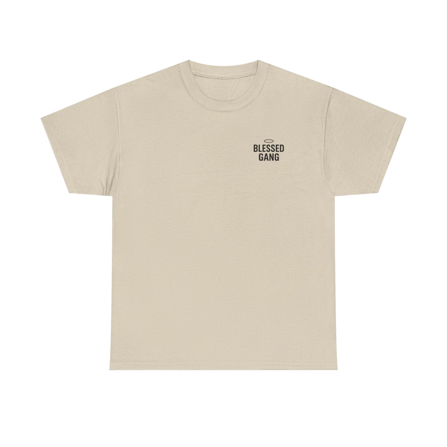 Unisex Heavy Cotton Tee - Blessed Gang, Blessed Not Broken - Casual Wear, Inspirational Gift, Faith-Based Apparel, Motivational [...]