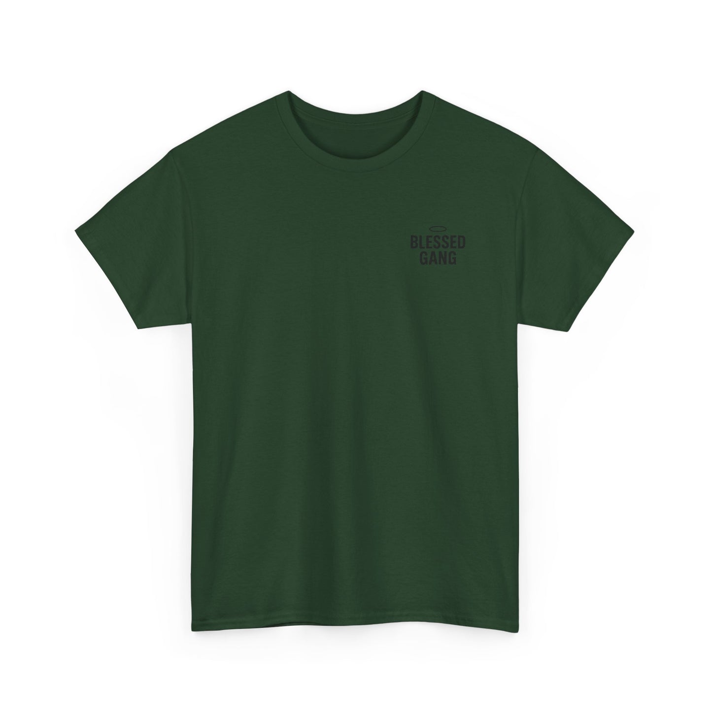 Unisex Heavy Cotton Tee - Blessed Gang, Blessed Not Broken - Casual Wear, Inspirational Gift, Faith-Based Apparel, Motivational [...]