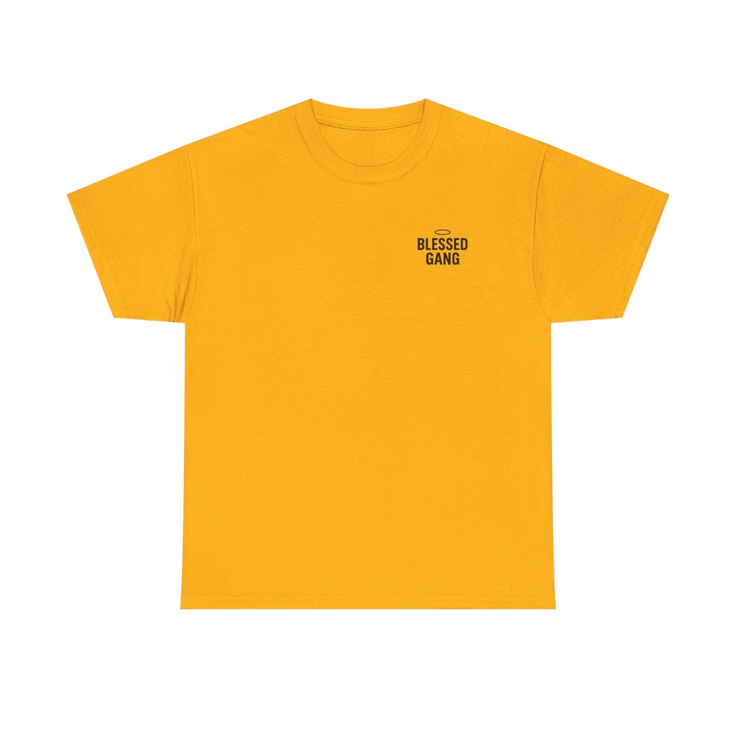 Unisex Heavy Cotton Tee - Blessed Gang, Blessed Not Broken - Casual Wear, Inspirational Gift, Faith-Based Apparel, Motivational [...]