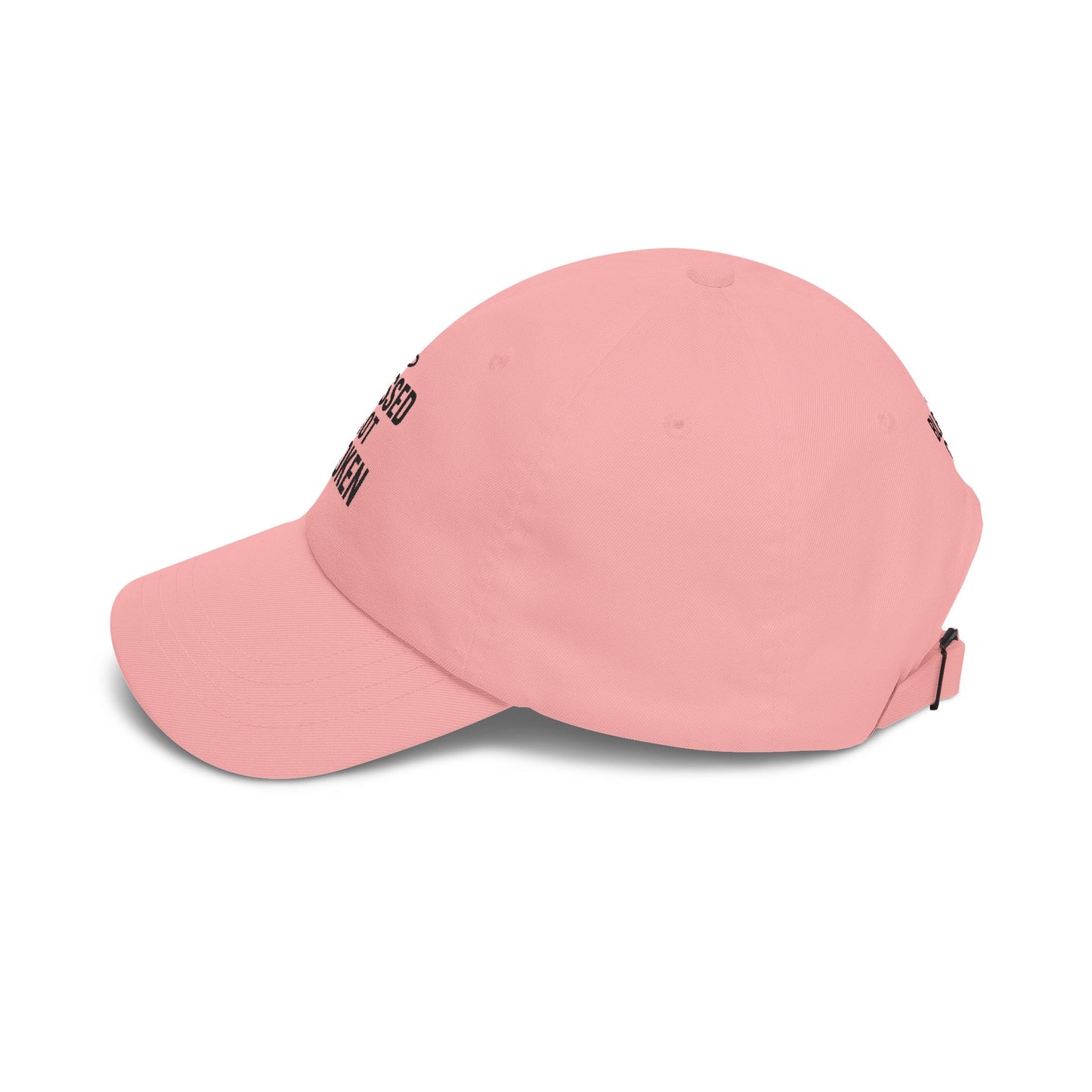 Dad Cap — "Blessed Not Broken" Embroidered Baseball Hat