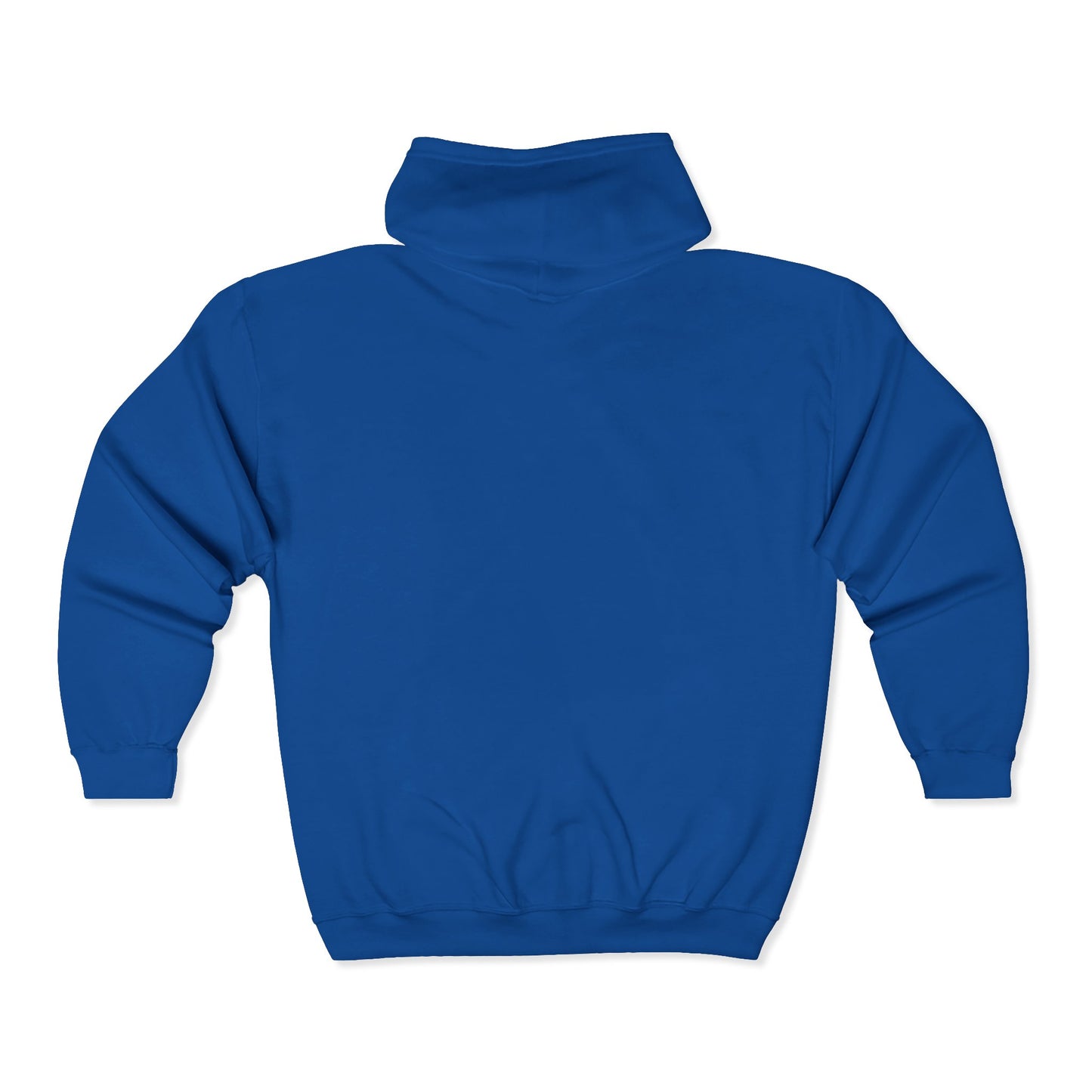 Blessed Gang Zip Hoodie - Minimal Spiritual Full-Zip Sweatshirt