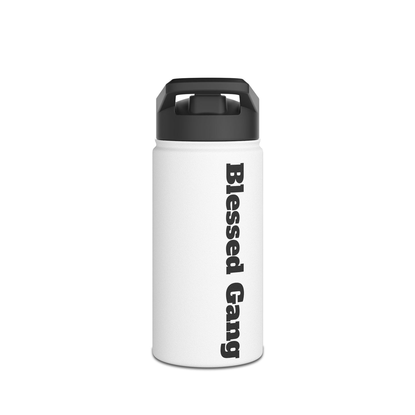 Blessed Not Broken Stainless Steel Water Bottle — Insulated Inspirational Bottle