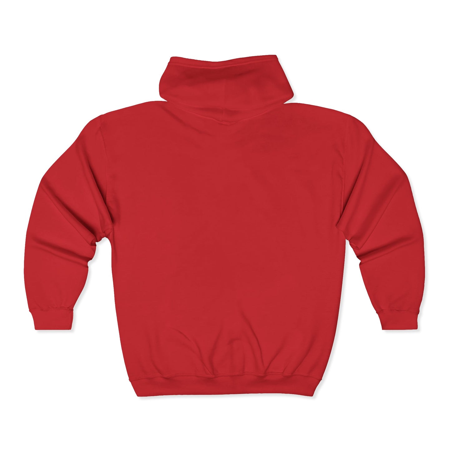 Blessed Gang Zip Hoodie - Minimal Spiritual Full-Zip Sweatshirt