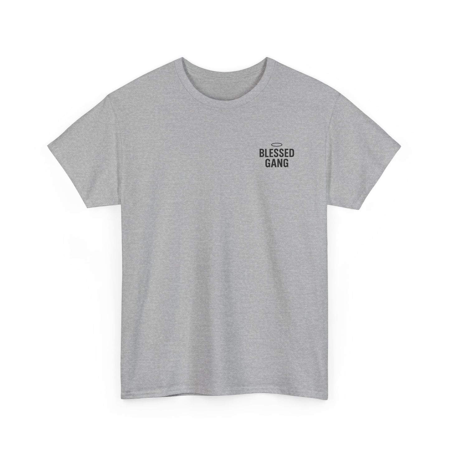 Unisex Heavy Cotton Tee - Blessed Gang, Blessed Not Broken - Casual Wear, Inspirational Gift, Faith-Based Apparel, Motivational [...]