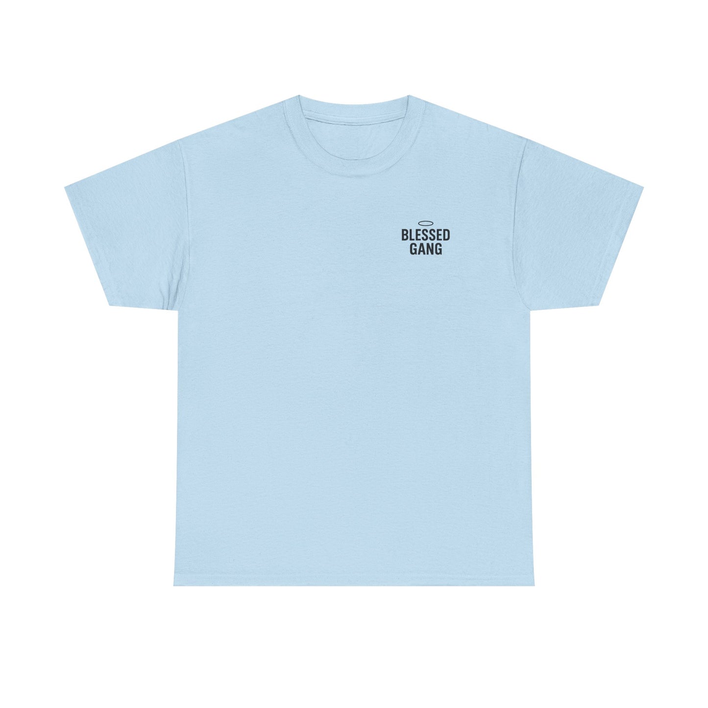Unisex Heavy Cotton Tee - Blessed Gang, Blessed Not Broken - Casual Wear, Inspirational Gift, Faith-Based Apparel, Motivational [...]